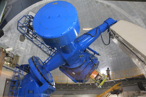 岡山国立天文台の反射望遠鏡