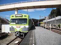 流山駅にて