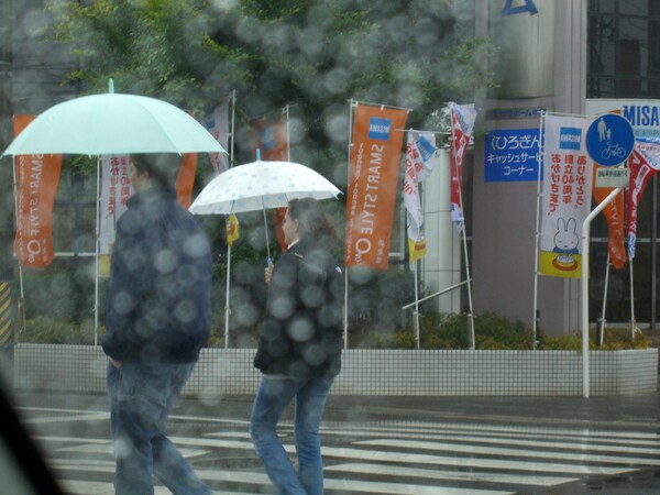 【水】雨の街角