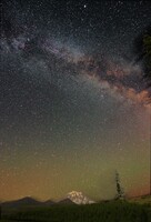 Sky of Mt. Rainier