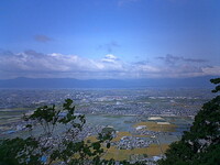 近江富士から見下ろす景色