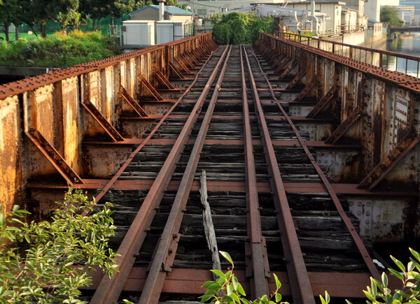 横浜市の廃線鉄橋