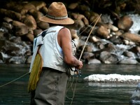 岩魚を追いかけて