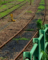 駅構内の石炭