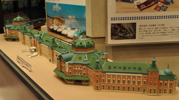 東京駅舎復元模型