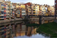 Girona河畔風景