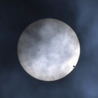 金星の太陽面の通過20120606