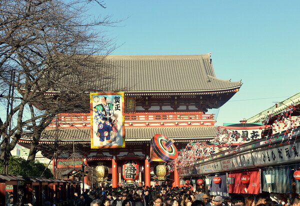 浅草寺の風景
