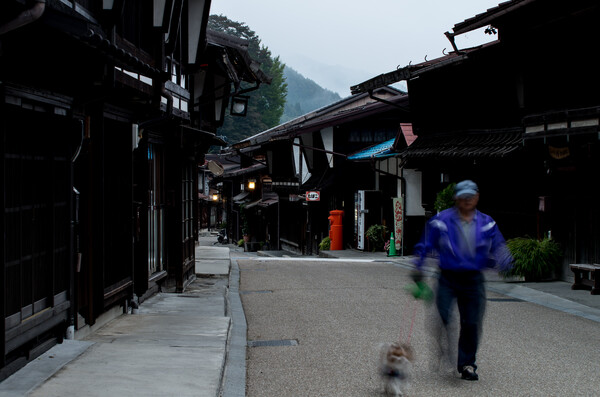 奈良井の朝