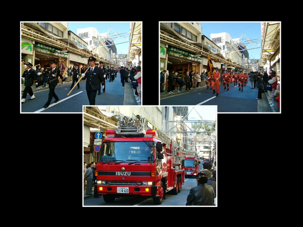 熱海市消防出初め式（パレード）
