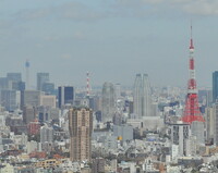 東京タワーと東京スカイツリー