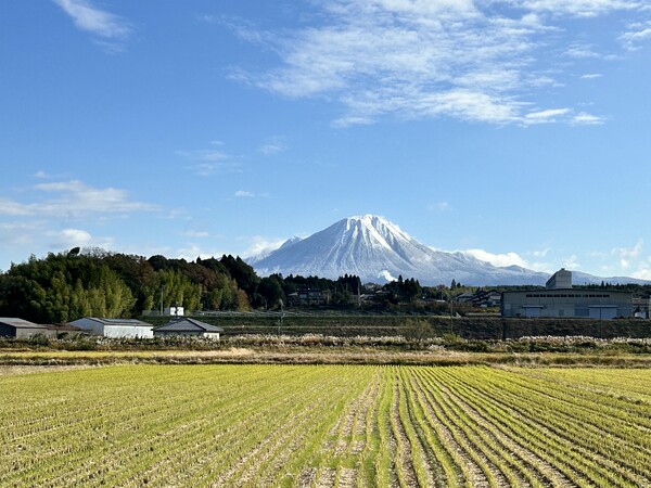 大山ー雪化粧２