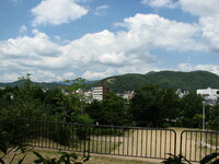 船岡山公園より