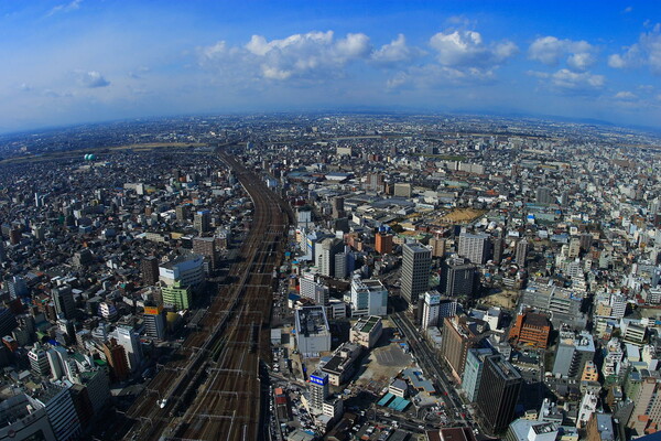 線路の先に