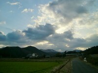 今朝の東の空！