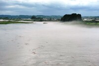 一つ瀬川の川霧