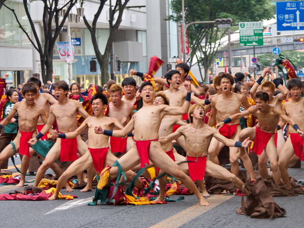 【暑】日本ど真ん中祭りはじまる。 赤褌