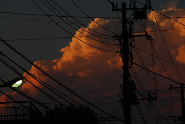 夕焼け雲