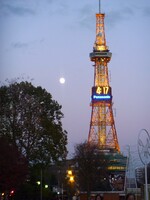 夕暮れのテレビ塔