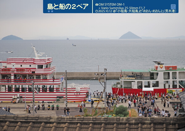 島と船の２ペア