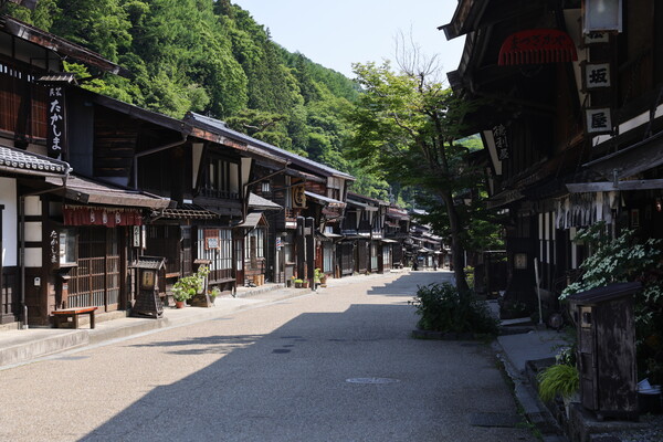 中山道奈良井の宿