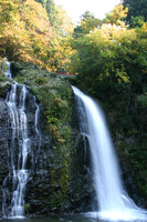 銀山温泉　白銀の滝