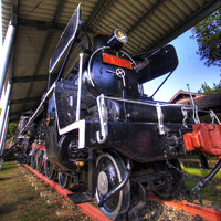 蒸気機関車HDR