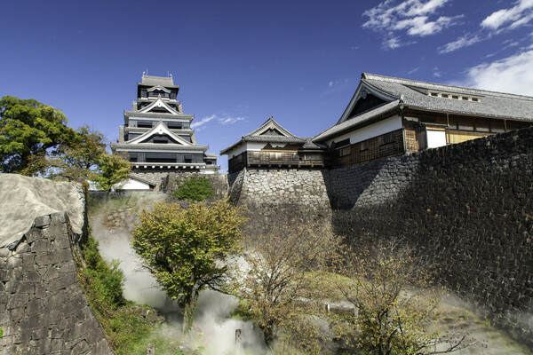 熊本城＋雲海擬き