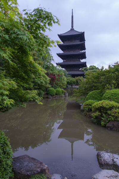 東寺、五重塔