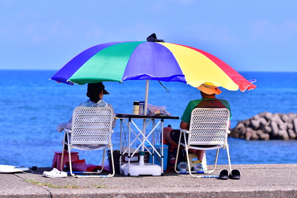 この海　夏