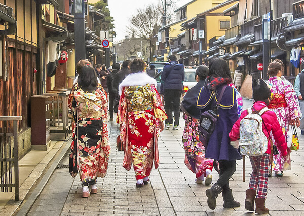 【リバイバル】祇園新春景色