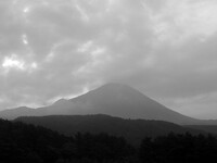 早朝の鳥取県大山