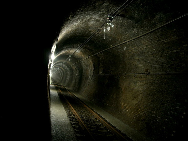 旧大日陰トンネルの風景
