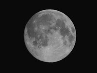 久し振りに満月を撮ったお。