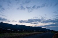 夕暮れ。