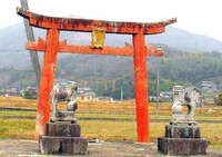【古】穴門神社の鳥居