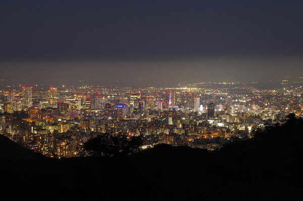 札幌の明かり