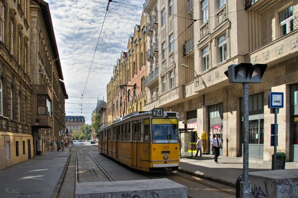 ブダペストの路面電車