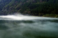 水面を【流】れるように