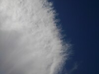 雲と青空のハーフ&ハーフ