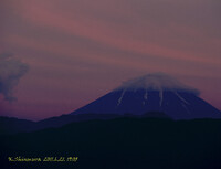 今日の富士山