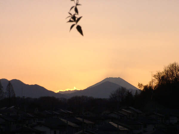 《番外》 大晦日の富士の夕景