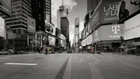 Social Distancing at Times Square