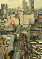 東京メトロ銀座線俯瞰