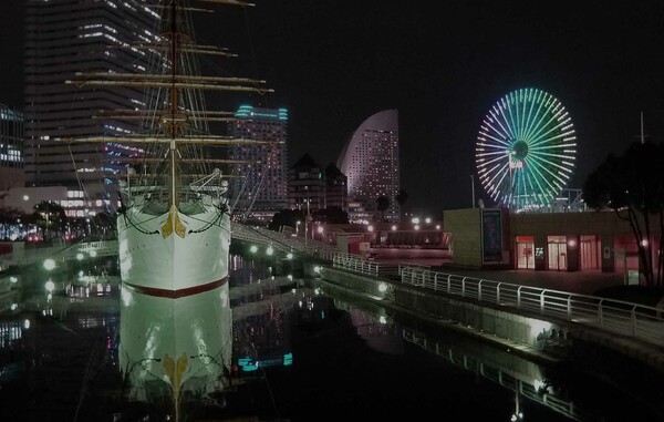 　帆船に本丸　（　横浜‐２）