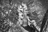 雪の秋保大滝　Ⅱ