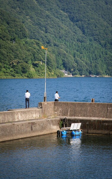 昼下がりの琵琶湖