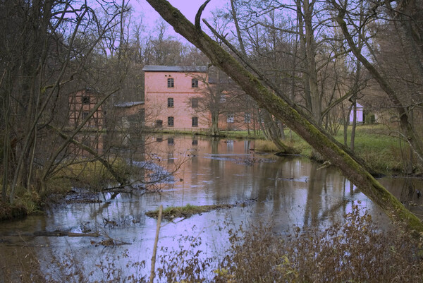 Water flour-mill in Wejherowo