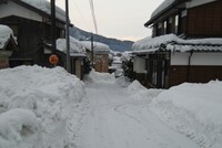 町道の雪