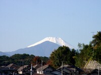《番外》けさ見た冠雪の富士